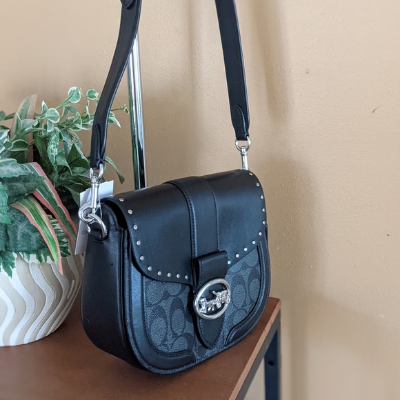 Coach Georgie Saddle Bag - Picture 2 of 10